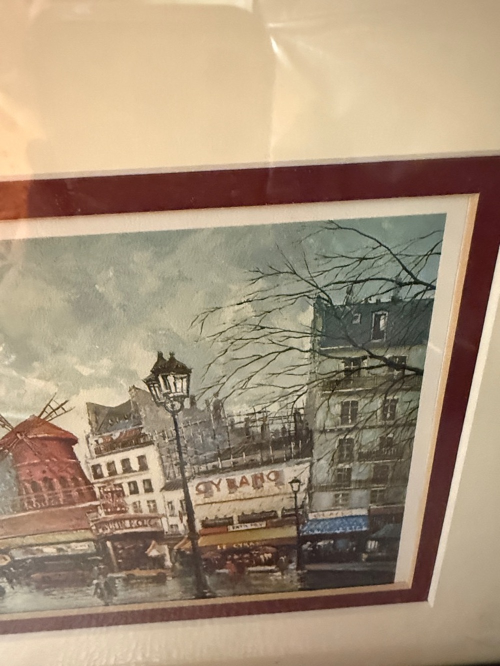 Vintage Print by Georges B. The Moulin Rouge in Paris - Picture 5 of 10